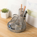 shape of bamboo pen holder simple metal creative